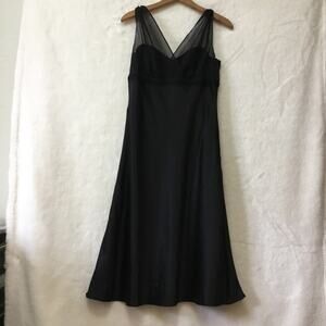 Ann Taylor Black Sleeveless Dress